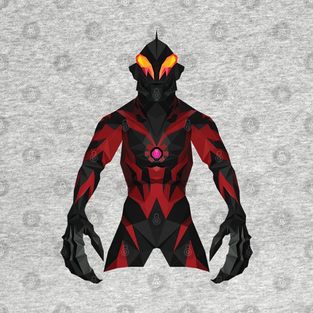 Ultraman Belial (Low Poly Style) by The Toku Verse